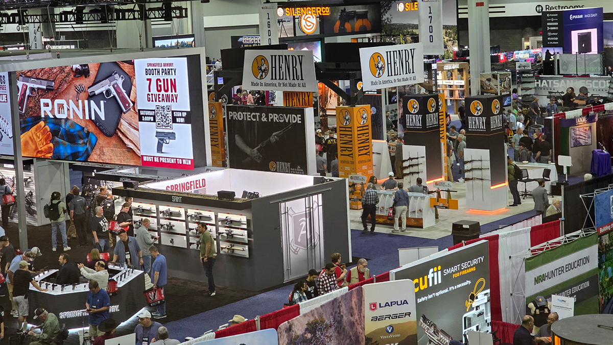 Attendees got to review the latest and greatest guns & gear from the industry's top manufacturers